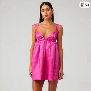 For Love & Lemons Selena Mini Dress in Size S.